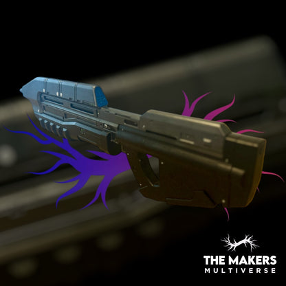 Life-Size 3D Printed Halo Assault Rifle (Non-Functional Prop)
