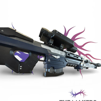 Life-Size HALO SRS99 Sniper Rifle (Non-Firing Prop)