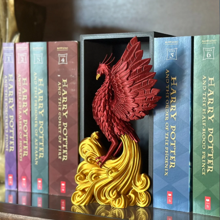Phoenix Ember — 3D Printed Phoenix Book Nook