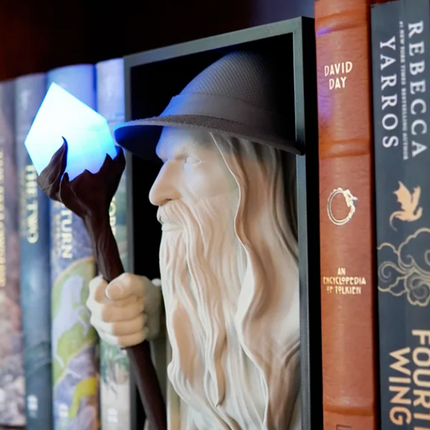 Glowing Wizard Book Nook — 3D Printed Fantasy Scene