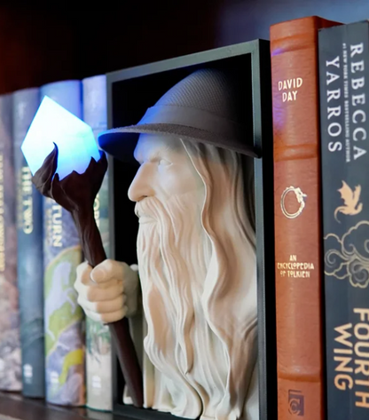 Glowing Wizard Book Nook — 3D Printed Fantasy Scene
