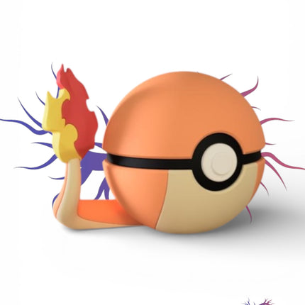 Charmander-Inspired Poké Ball