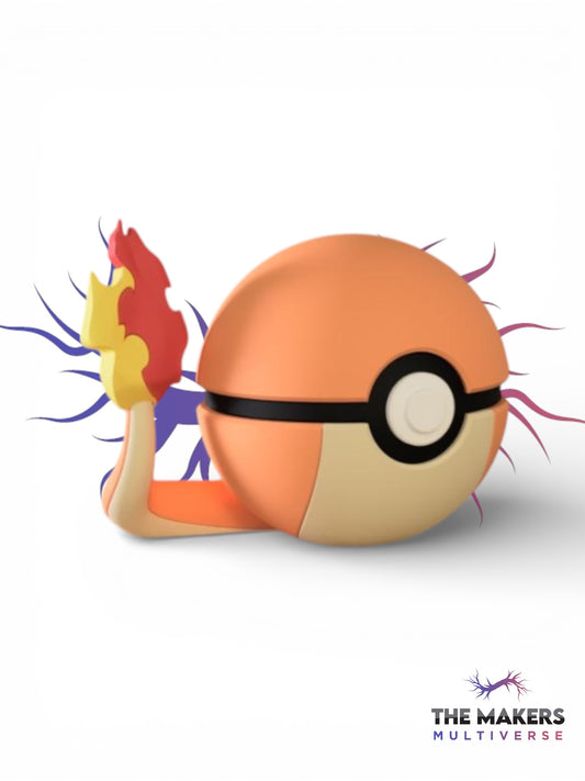 Charmander-Inspired Poké Ball