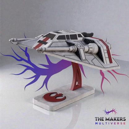 Snowspeeder Vehicle Kit Card