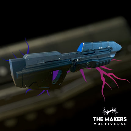 Life-Size 3D Printed Halo Assault Rifle (Non-Functional Prop)