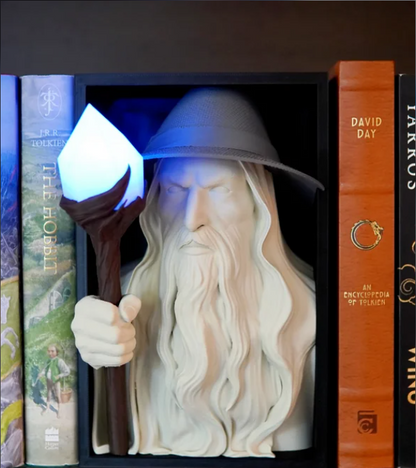 Glowing Wizard Book Nook — 3D Printed Fantasy Scene