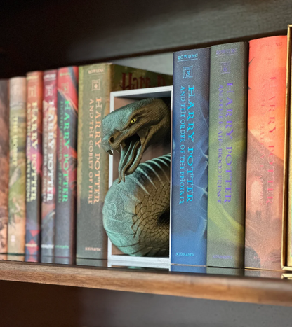 Serpent's Ascent — 3D Printed "Slytherin Inspired" Book Nook