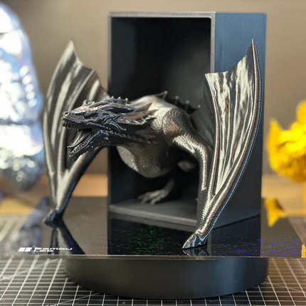 Dragon’s Lair — 3D Printed Book Nook (Game of Thrones-Inspired)