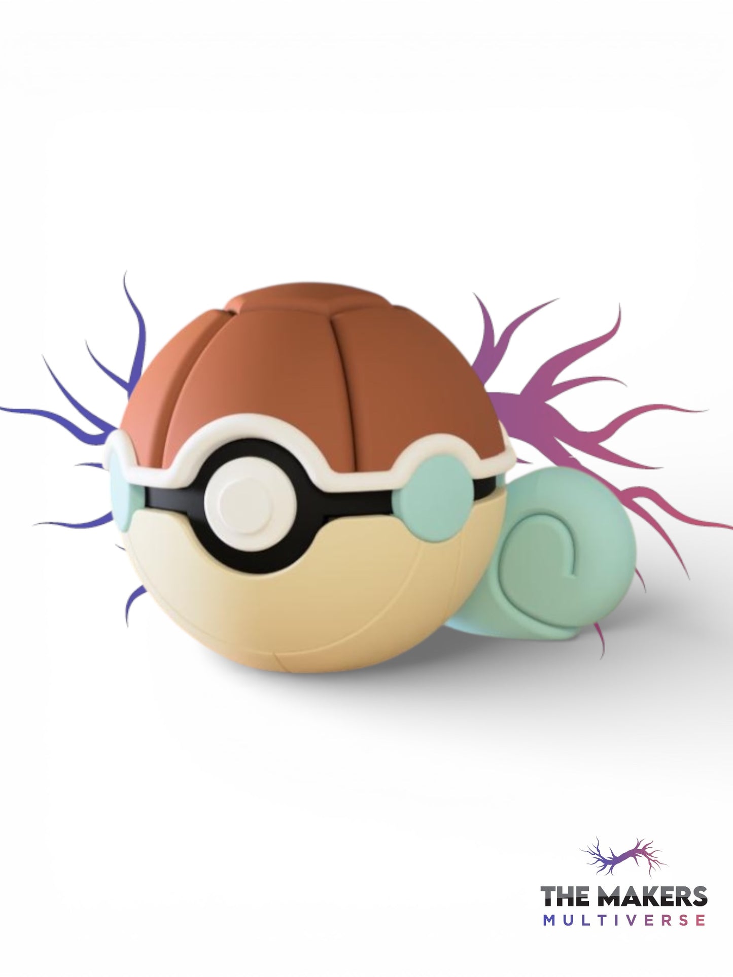 Squirtle-Inspired Poké Ball
