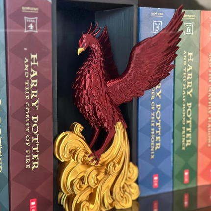 Phoenix Ember — 3D Printed Phoenix Book Nook