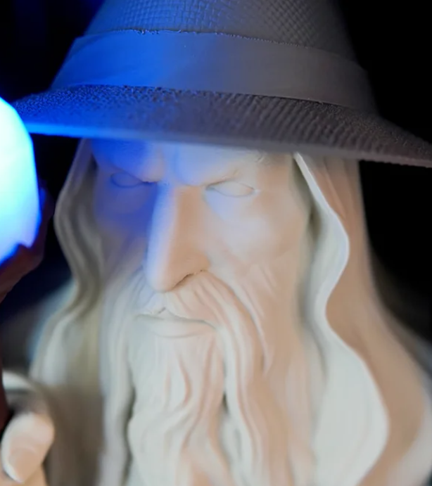 Glowing Wizard Book Nook — 3D Printed Fantasy Scene