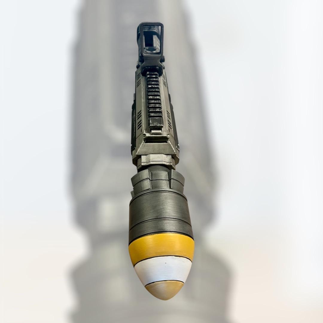 Ultimatum Nuke Launcher 3D Printed Prop inspired by Hell divers 2