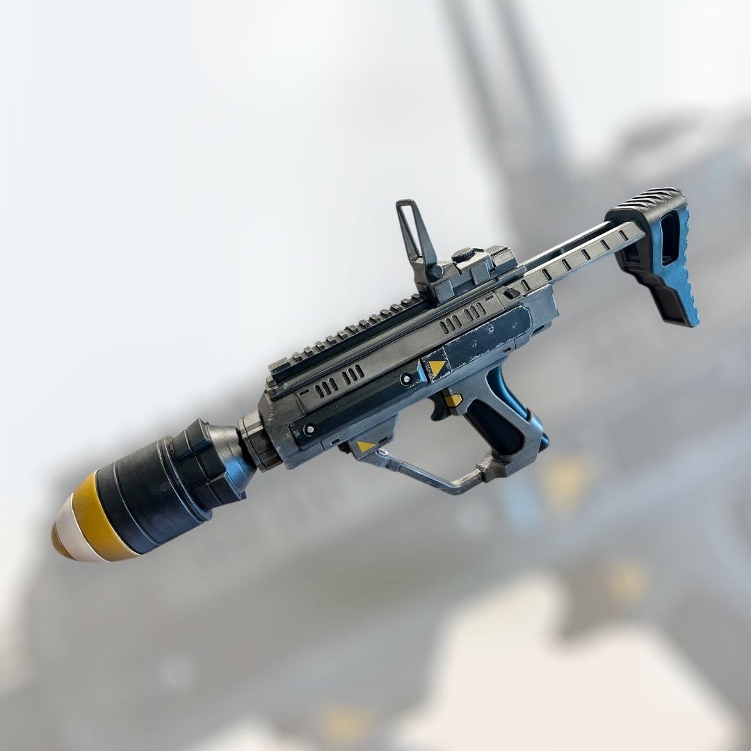 Ultimatum Nuke Launcher 3D Printed Prop inspired by Hell divers 2