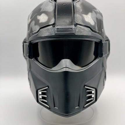 Helldivers 2 – RS89 Shadow Paragon Helmet |  Display & Cosplay Helmet