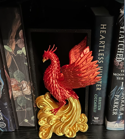 Phoenix Ember — 3D Printed Phoenix Book Nook