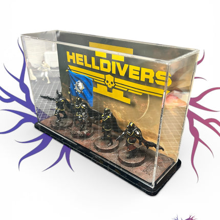 Hell Divers 2 Miniature Squad Diorama
