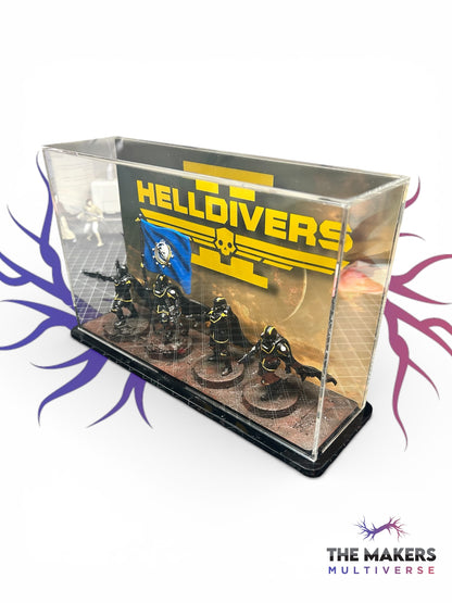 Hell Divers 2 Miniature Squad Diorama