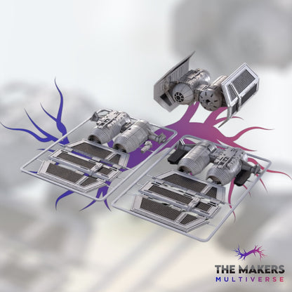 TIE Bomber Vehicle Kit Card