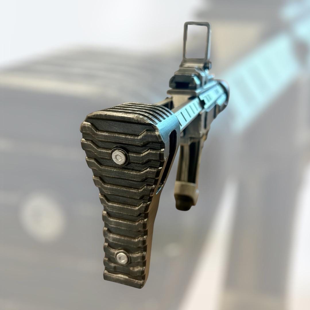 Ultimatum Nuke Launcher 3D Printed Prop inspired by Hell divers 2