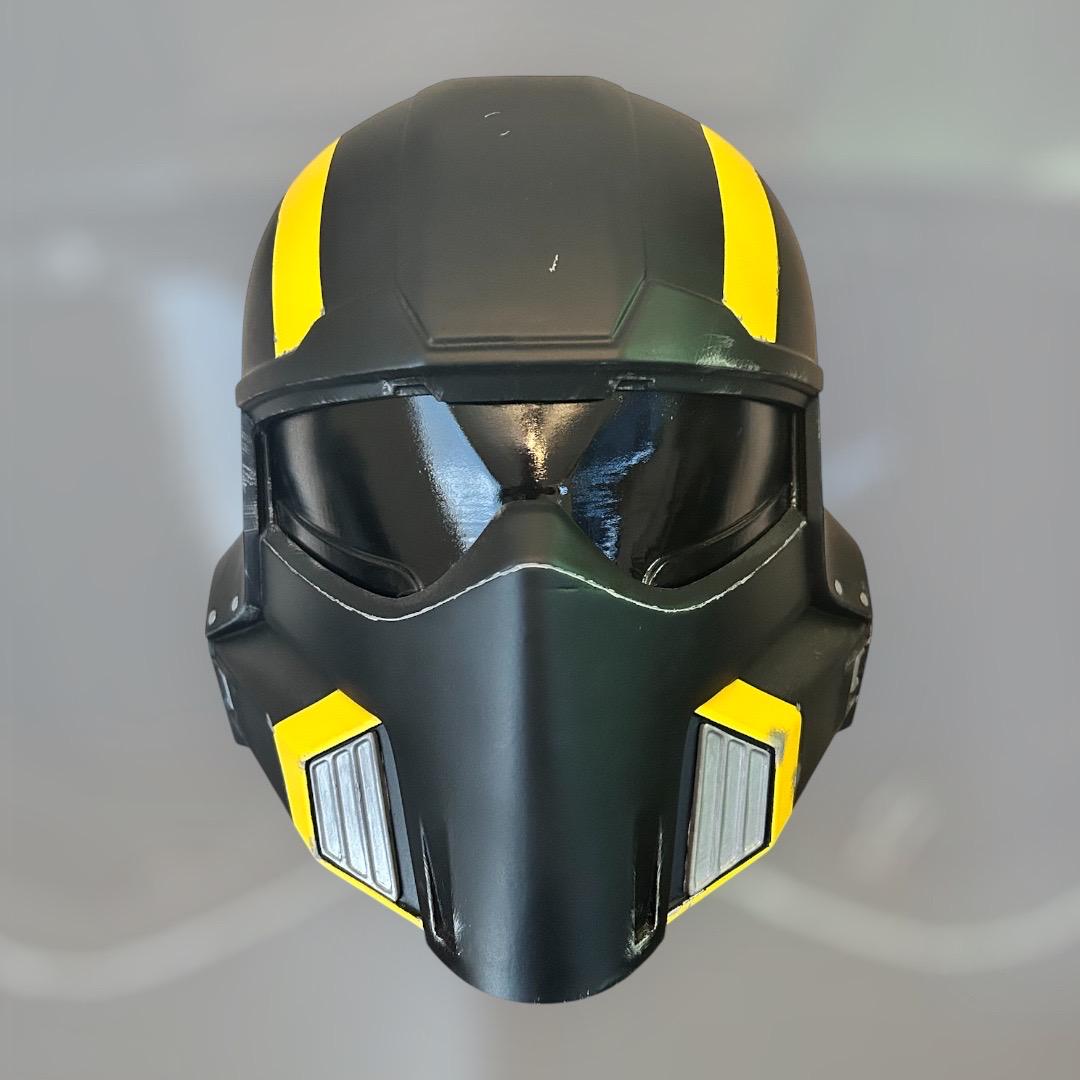 B-01 Tactical Helmet - Inspired by Hell Divers 2