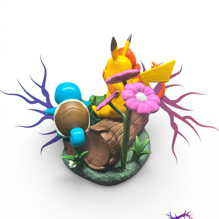 Starter Pokémon Forest Diorama