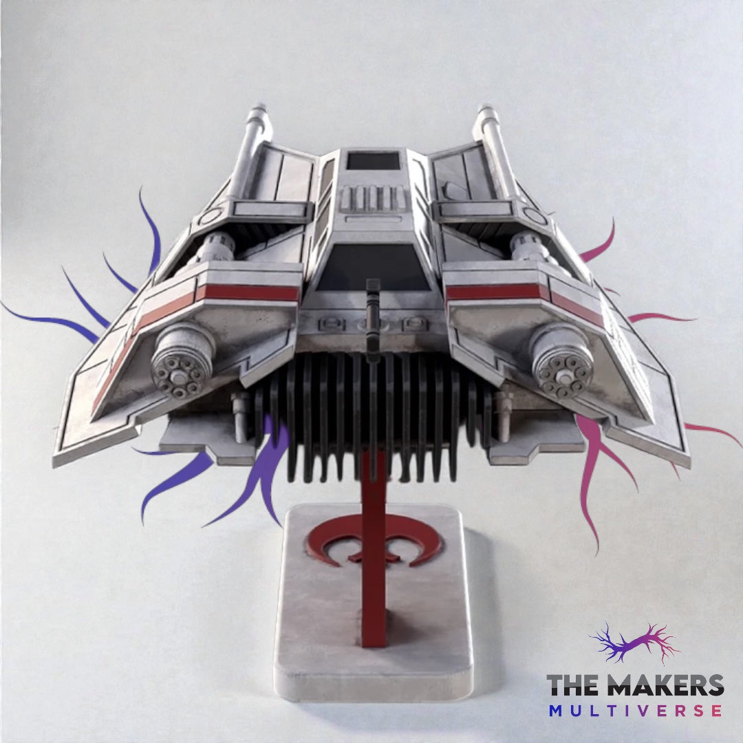 Snowspeeder Vehicle Kit Card