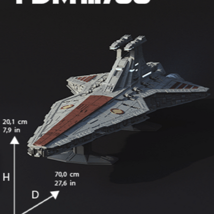 Venator-Class Battle Cruiser – Collector Edition 1:1700 scale
