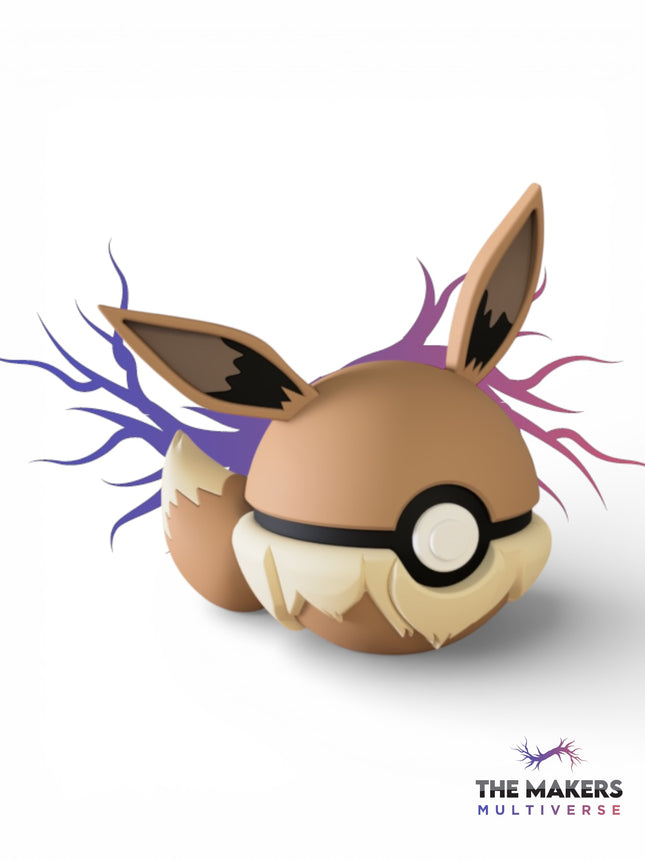 Eevee-Inspired Poké Ball