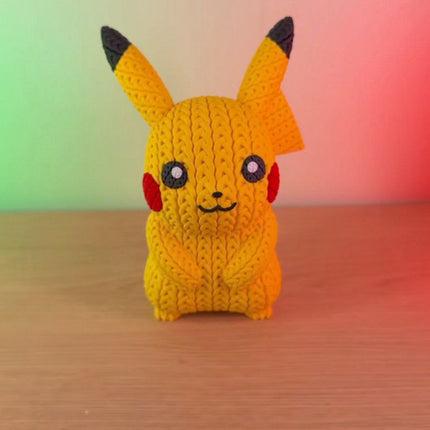 Knitted-Style Pikachu