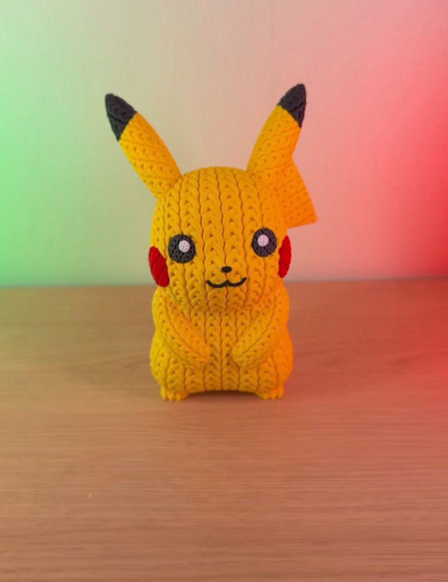 Knitted-Style Pikachu