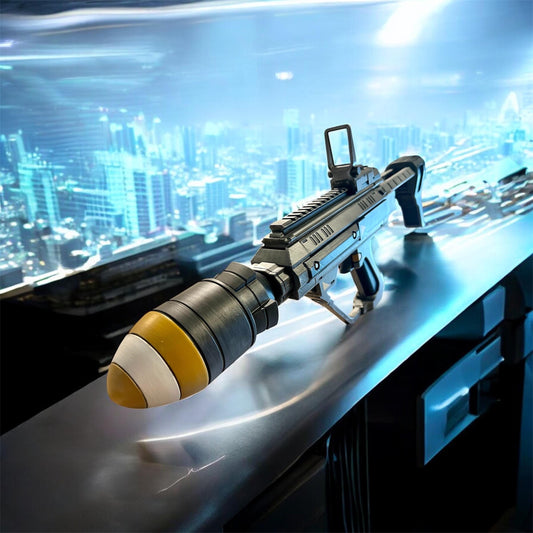 Ultimatum Nuke Launcher 3D Printed Prop inspired by Hell divers 2