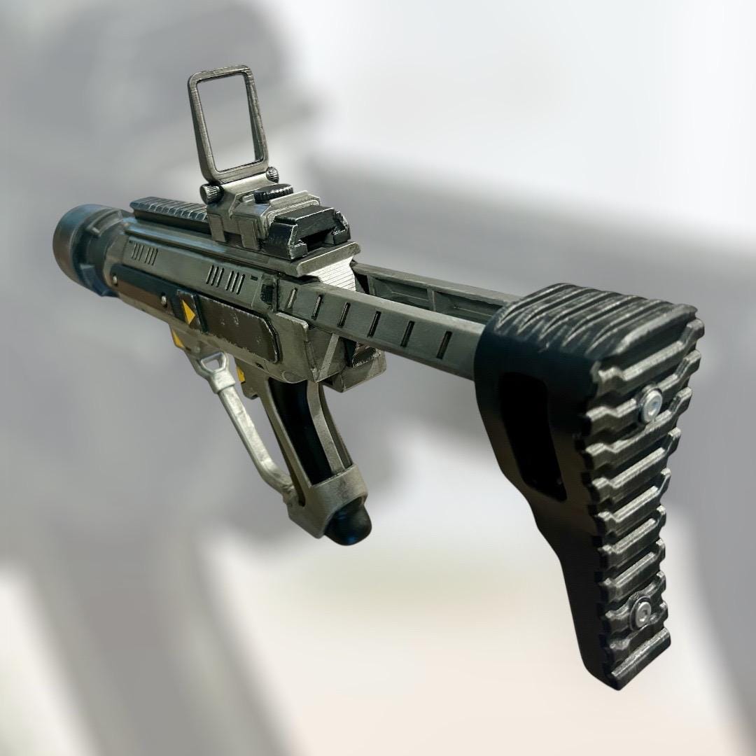 Ultimatum Nuke Launcher 3D Printed Prop inspired by Hell divers 2