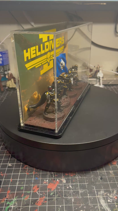 Hell Divers 2 Miniature Squad Diorama